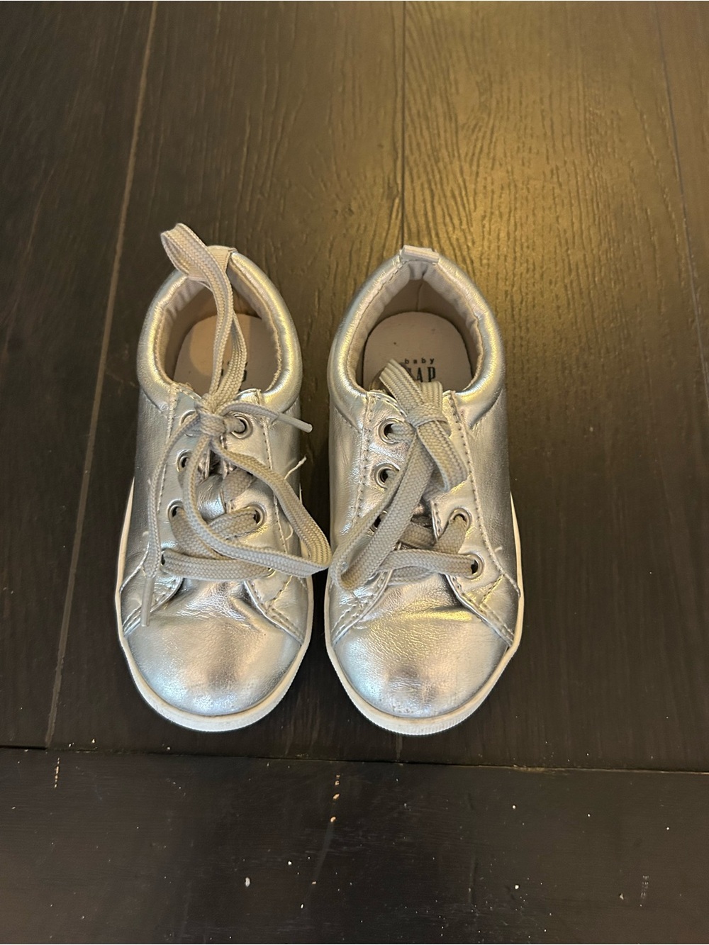 GAP Silver Toddler Sneakers